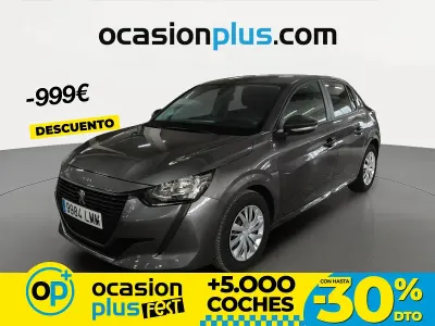 Usado Peugeot 208 75 HP (55 kW) 2021 Cinzento Citadino