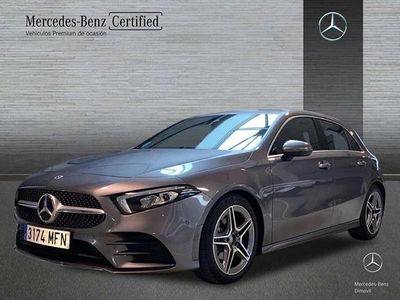 Gris montaña Usado 2022 Mercedes A200 AMG line Berlina | 31.900 € (Precio justo)