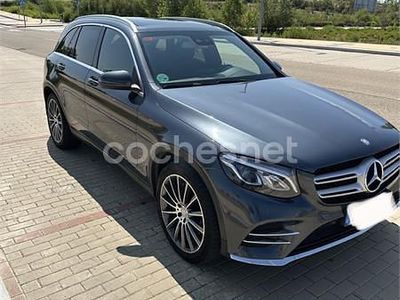Usado Mercedes GLC220 Exclusive 170 CV (125 kW) 2016 Negro SUV