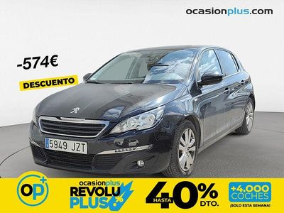 Usado Peugeot 308 Style 110 CV (80 kW) 2017 Negro