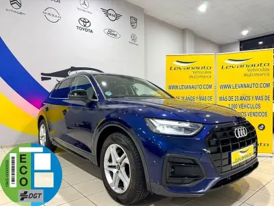 Usado Audi Q5 163 CV (119 kW) 2021 Azul SUV