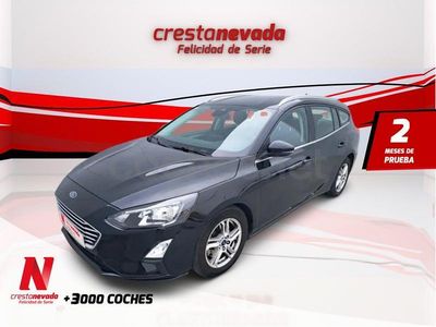 Usado Ford Focus Trend 120 CV (88 kW) 2020 Negro Familiar