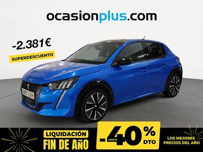 Azul Usado 2022 Peugeot 208 GT Utilitario | 12.890 € (Precio justo)