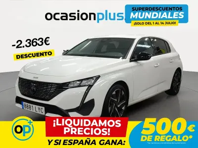 Usado Peugeot 308 Allure 130 CV (95 kW) 2022 Blanco Berlina