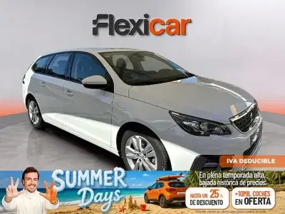Usado Peugeot 308 Style 100 CV (73 kW) 2020 Blanco