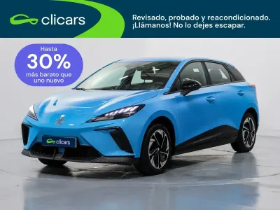 Usado MG MG4 EV 125 kW (170 CV) 2023 Azul Utilitario