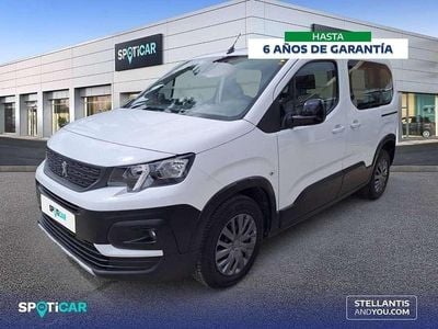 Usado Peugeot Rifter Active 102 CV (75 kW) 2022 Blanco Monovolumen