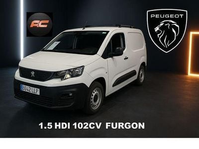 Usado Peugeot Partner 102 CV (75 kW) 2021 Blanco Monovolumen