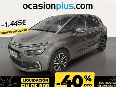 Gris Usado 2019 Citroën C4 SpaceTourer Feel Monovolumen | 14.455 € (Buen precio)