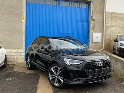 Usado Audi Q3 S-Line 150 CV (110 kW) 2020 Negro SUV