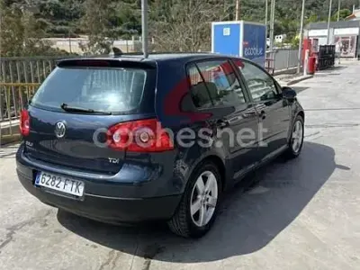 Brugt VW Golf V GT 140 HK (102 kW) 2007 Blå Sedan