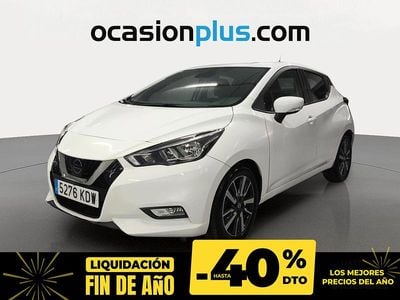 Blanco Usado 2017 Nissan Micra Acenta Utilitario | 9584 € (Buen precio)