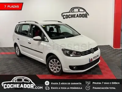 Usado VW Touran Edition 105 CV (77 kW) 2013 Blanco Monovolumen