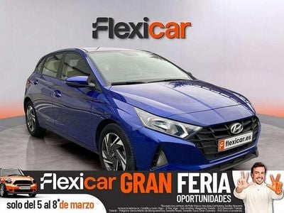 Usado Hyundai i20 84 CV (61 kW) 2021 Azul Utilitario