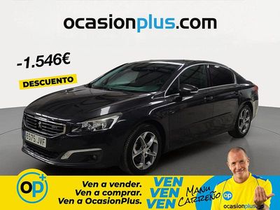 Usado Peugeot 508 Active 150 CV (110 kW) 2016 Gris Berlina