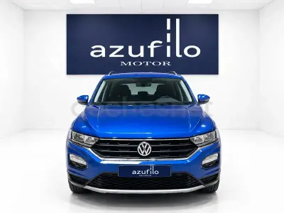 Usado VW T-Roc Advance 115 CV (84 kW) 2020 Azul SUV