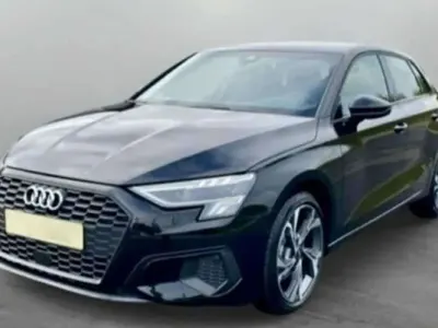 Usado Audi A3 150 CV (110 kW) 2020 Negro Berlina
