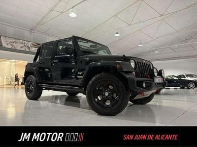Negro Usado 2015 Jeep Wrangler Unlimited Sahara SUV | 32.900 € (Precio justo)