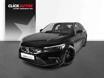 Usado Honda Civic Hybrid 186 CV (136 kW) 2024 Negro Berlina