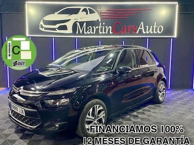 Usado Citroën C4 Picasso Intensive 130 CV (95 kW) 2015 Negro Monovolumen