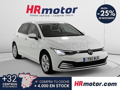 Usado VW Golf VIII Life 110 CV (80 kW) 2023 Blanco Berlina