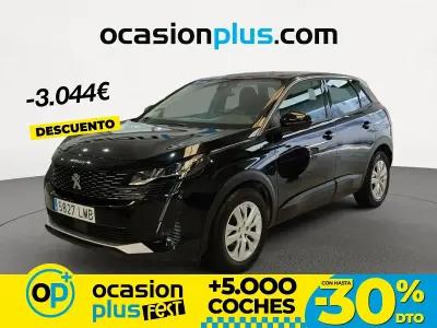 Käytetty Peugeot 3008 Active 130 HP (95 kW) 2020 Musta Katumaasturi