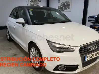 Usado Audi A1 Attraction 90 CV (66 kW) 2013 Blanco Utilitario