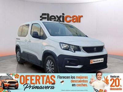 Usado Peugeot Rifter Active 100 CV (73 kW) 2020 Blanco Monovolumen
