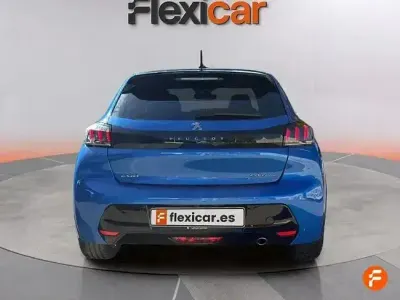 Usado Peugeot 208 GT-line 100 CV (73 kW) 2020 Azul Utilitario