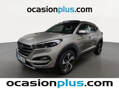 Usado Hyundai Tucson Style 177 CV (130 kW) 2016 Marrón SUV