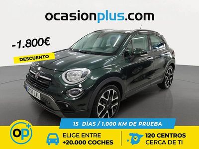 Usado Fiat 500X Cross 130 CV (95 kW) 2022 Verde SUV