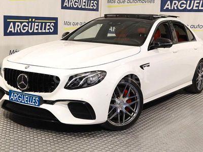 Usado Mercedes E63S AMG AMG 612 CV (450 kW) 2017 Blanco Berlina