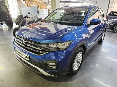 Usado VW T-Cross Sportline 150 CV (110 kW) 2022 Azul SUV