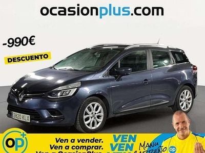Usado Renault Clio GrandTour Zen 90 CV (66 kW) 2018 Gris Familiar