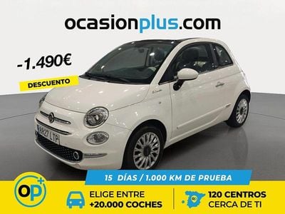 Usado Fiat 500 Dolcevita 70 CV (51 kW) 2021 Blanco Descapotable