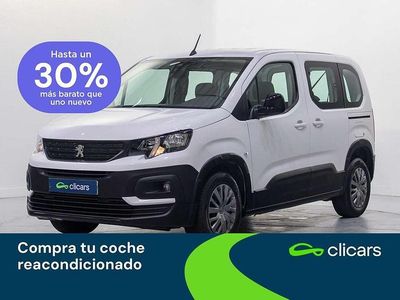 Usado Peugeot Rifter Active 102 CV (75 kW) 2022 Blanco Monovolumen