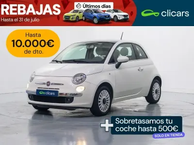 Usado Fiat 500 Lounge 69 CV (50 kW) 2014 Beige Berlina