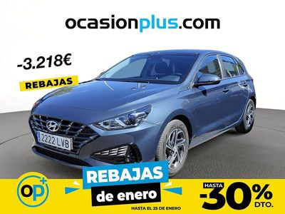 Azul Usado 2021 Hyundai i30 Berlina | 15.900 € (Precio justo)