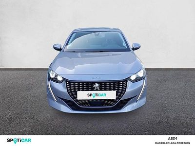 Usado Peugeot 208 Allure 100 CV (73 kW) 2021 Gris Utilitario