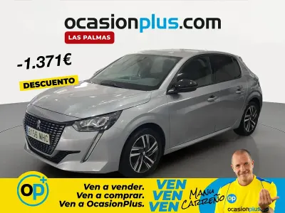 Usado Peugeot 208 Allure 100 CV (73 kW) 2023 Gris Utilitario