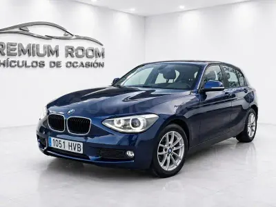 Brugt BMW 116 Efficient Dynamics 116 HK (85 kW) 2014 Blå Hatchback