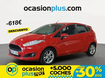 Brugt Ford Fiesta Trend 95 HK (69 kW) 2017 Rød Hatchback