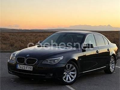 Usado BMW 520 163 CV (119 kW) 2007 Negro Berlina