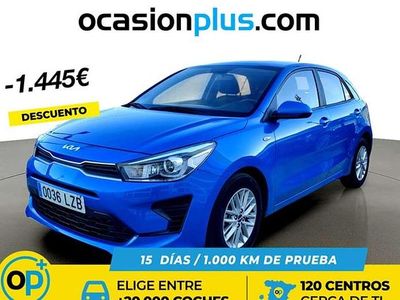 Usado Kia Rio 101 CV (74 kW) 2022 Azul Utilitario