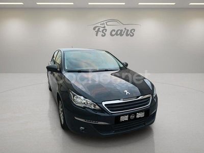 Usado Peugeot 308 Active 100 CV (73 kW) 2015 Azul Berlina