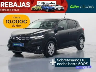 Usado Dacia Sandero Expression 100 CV (73 kW) 2023 Negro
