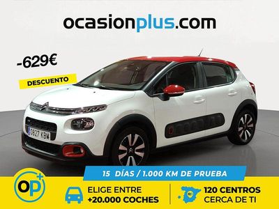 Blanco Usado 2017 Citroën C3 Feel Berlina | 8500 € (Precio justo)