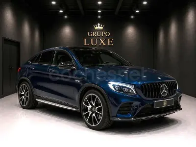 Usado Mercedes GLC43 AMG 367 CV (269 kW) 2017 Azul SUV