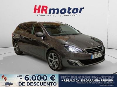 Marrón Usado 2015 Peugeot 308 Allure Familiar | 8690 € (Precio justo)
