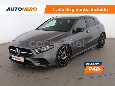 Gris Usado 2021 Mercedes A180 AMG line Berlina | 27.499 € (Precio justo)